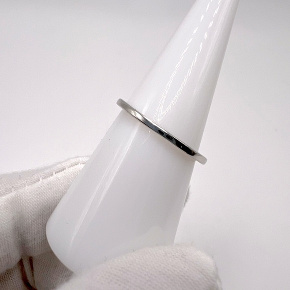 Sale $18 Firm! .925 Sterling Silver Lavender CZ Ring - Picture 5 of 14